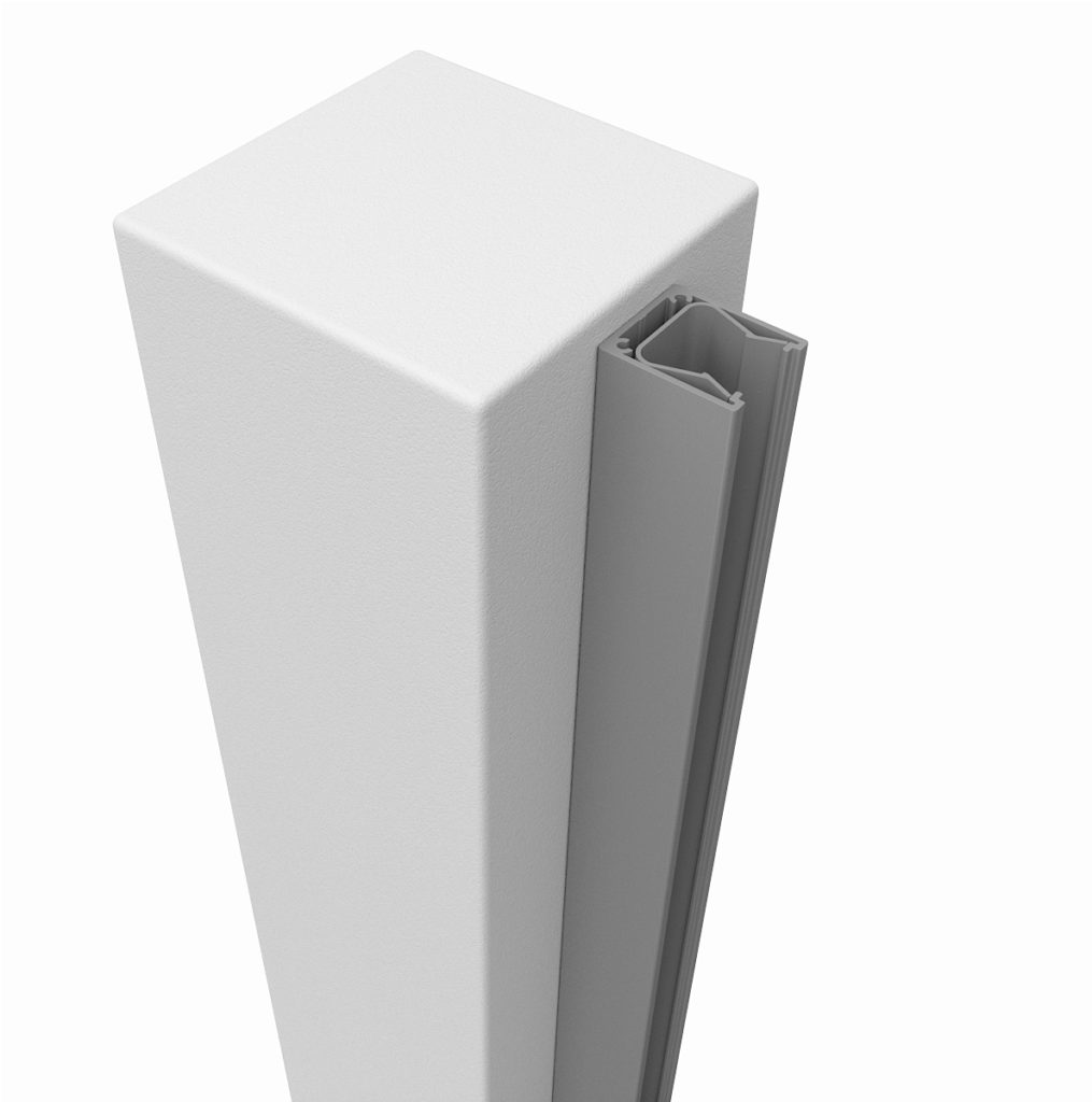 Quickscreen Side Frame on existing Pillar